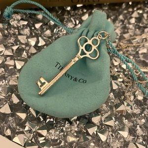 Tiffany & Co Large Key Necklace-Authentic